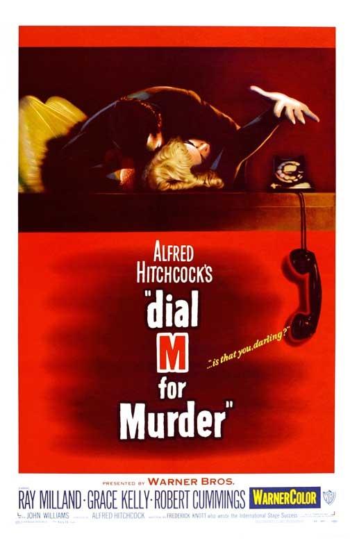 Ray Millano DIAL M FOR MURDER Grace Kelly movie poster 11x17 Alfred Hitchcock