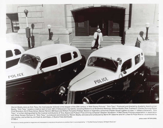 Warren Beatty DICK TRACY original 10x8 press photo 1999