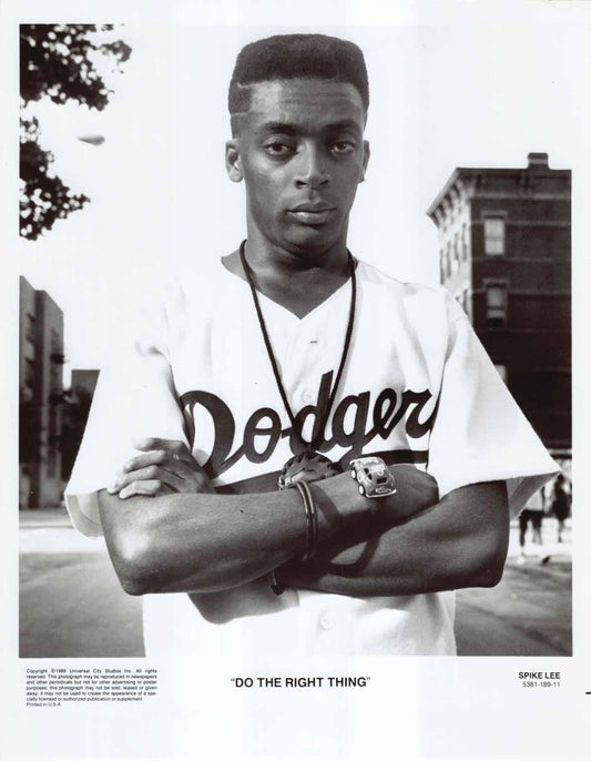 Spike Lee DO THE RIGHT THING original press photo 1989
