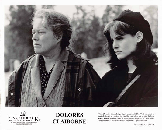 Kathy Bates DOLORES CLAIBORNE Jennifer Jason Leigh original press photos 1995