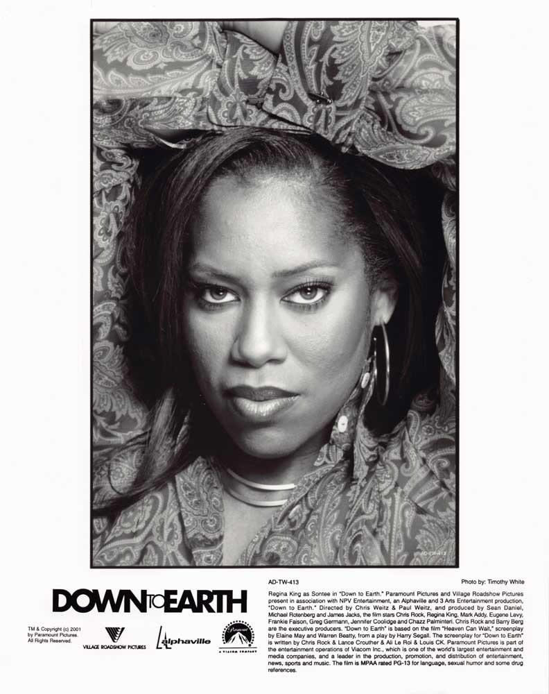 Regina King DOWN TO EARTH original 8x10 press photo 2001