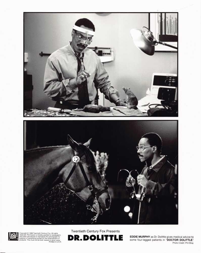 Eddie Murphy DR. DOLITTLE original 8x10 press photo 1998