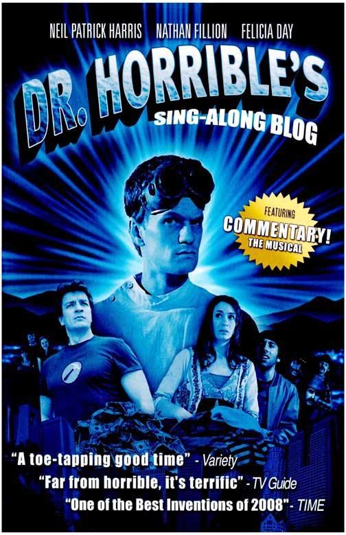 Neil Patrick Harris DR HORRIBLES SING-ALONG BLOG movie poster 11x17