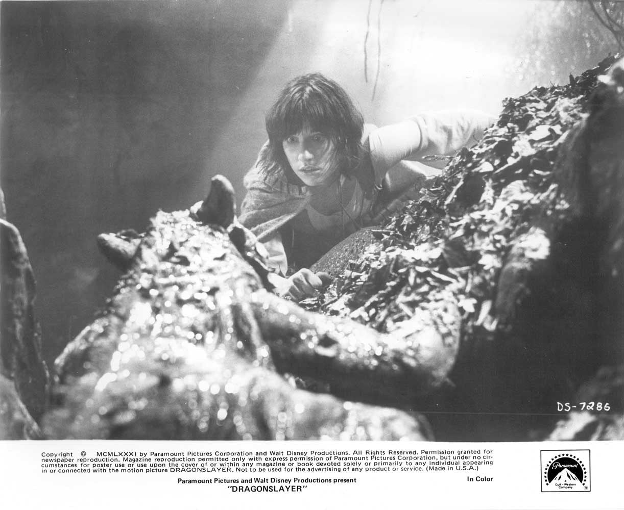 Caitlin Clarke DRAGONSLAYER original 10x8 press photo 1981