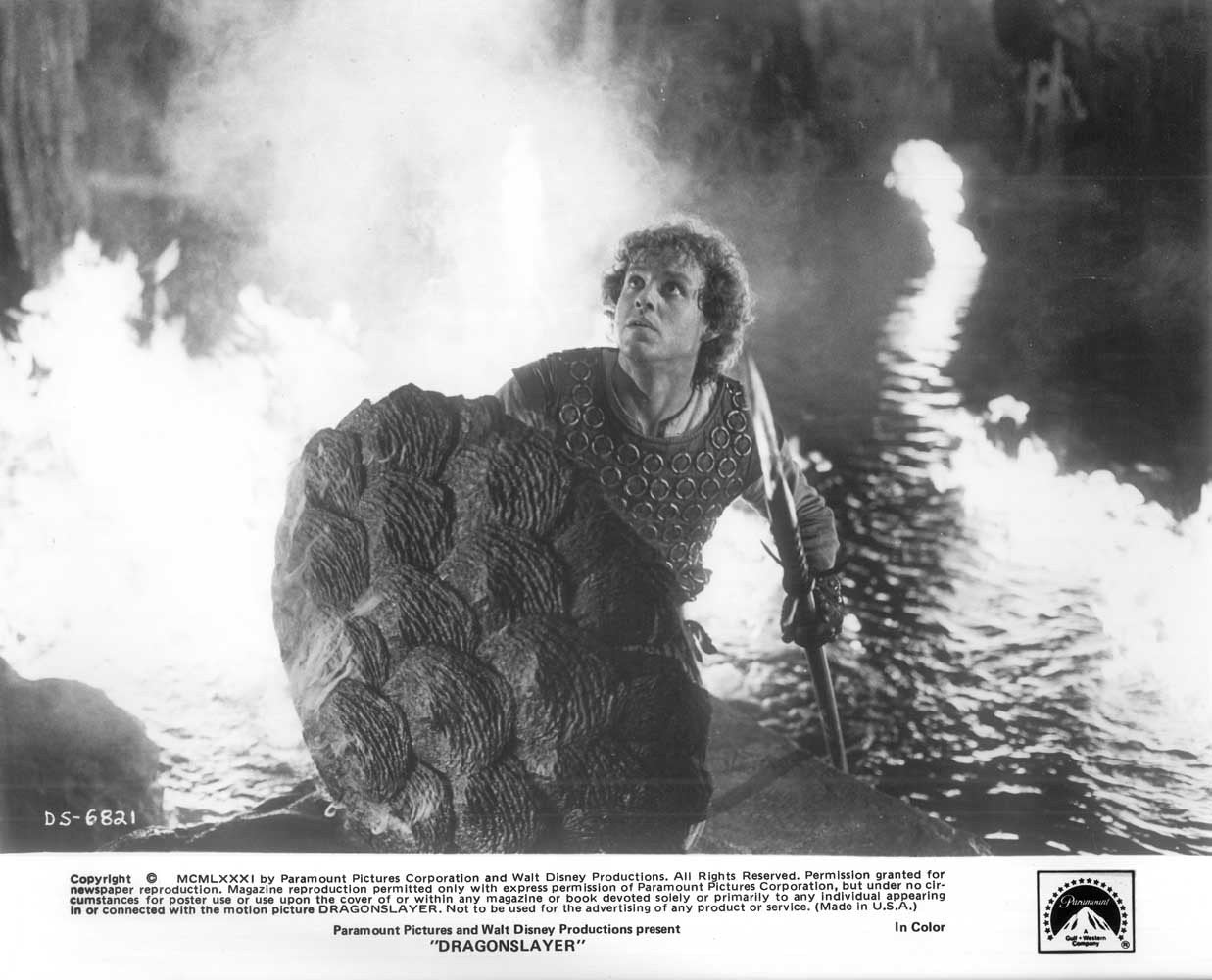 DRAGONSLAYER Peter MacNicol original 10x8 press photo 1981