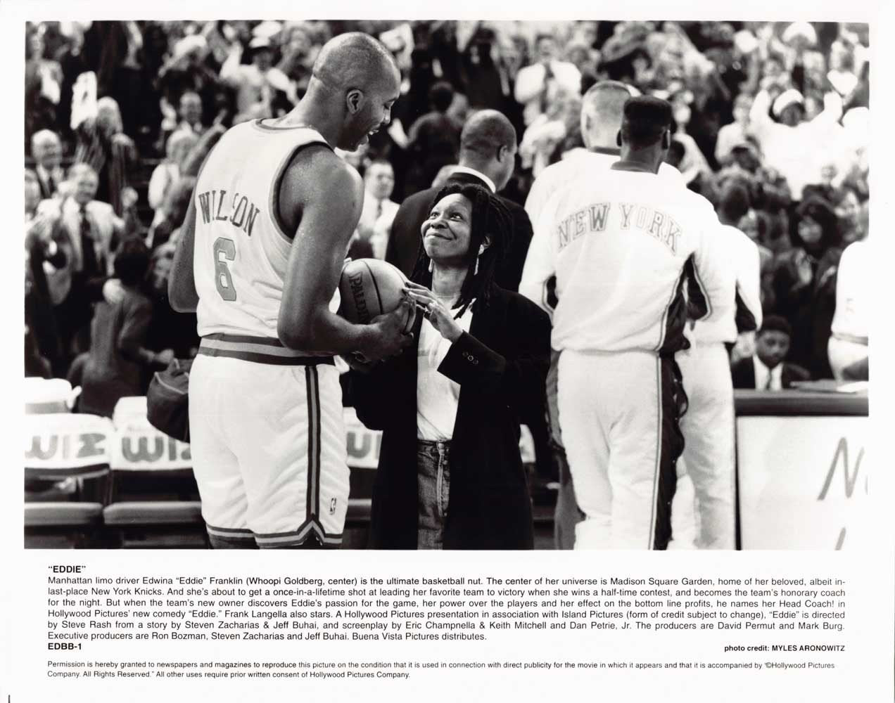Whoopi Goldberg EDDIE original 8x10 studio press photo