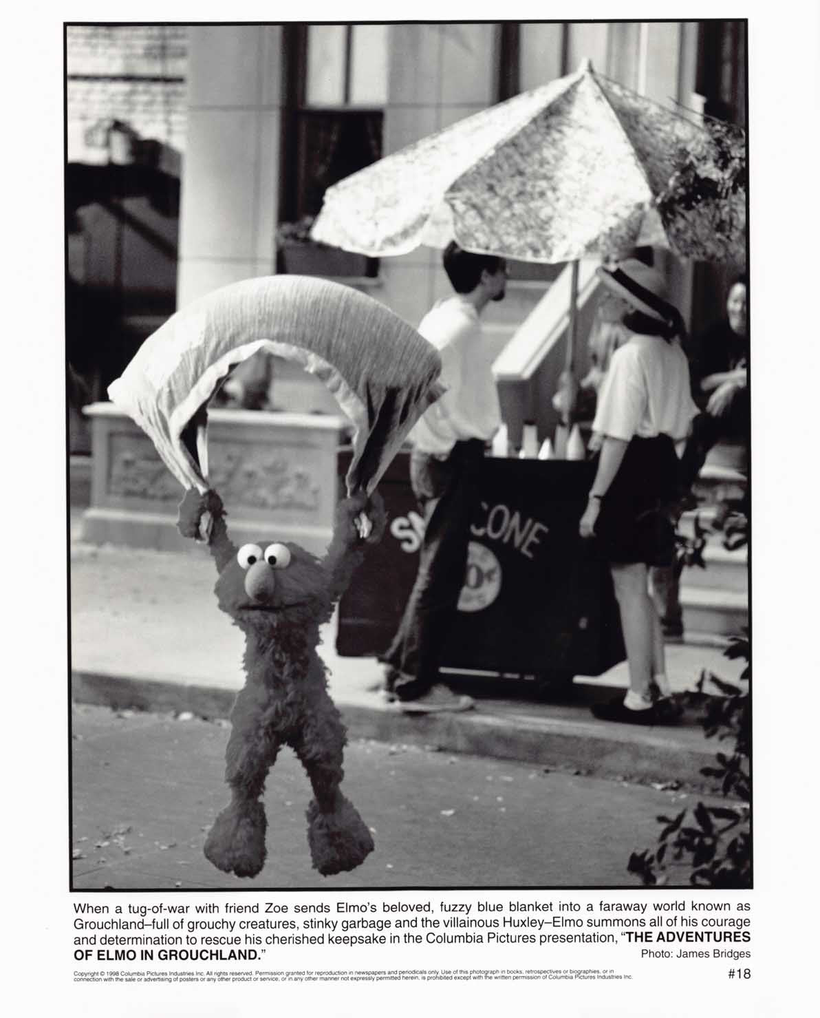 Muppets ELMO IN GROUCHLAND original 8x10 press photo 1998