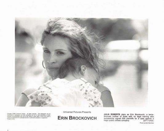 Julia Roberts ERIN BROCKOVICH original 8x10 press photo 2000
