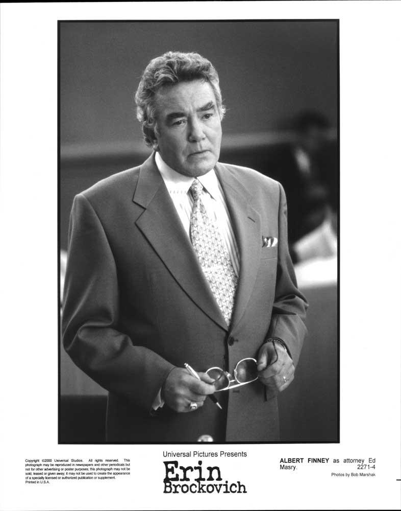 Albert Finney ERIN BROCKOVICH original 8x10 press photo 2000