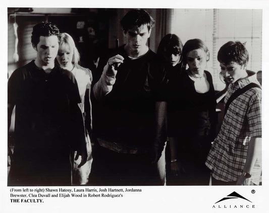 Elijah Wood THE FACULTY Josh Hartnett Usher original 8x10 press photos 1998