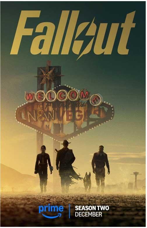 Ella Purnell FALLOUT S2 Walton Goggins streaming advance poster 11x17