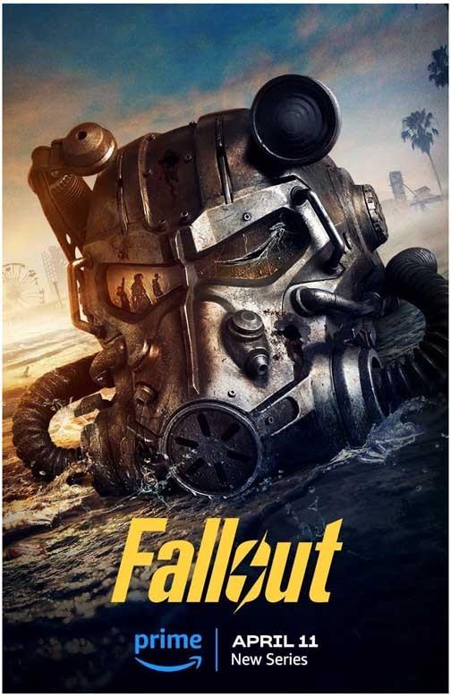 Aaron Moten FALLOUT brotherhood of steel helmet movie poster 11x17