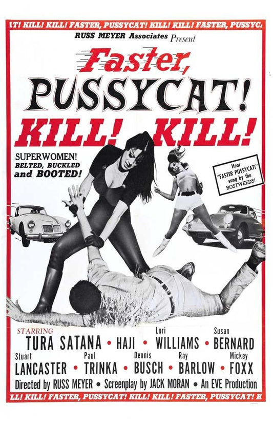 Russ Meyer's FASTER PUSSYCAT! KILL! KILL! movie poster 11x17