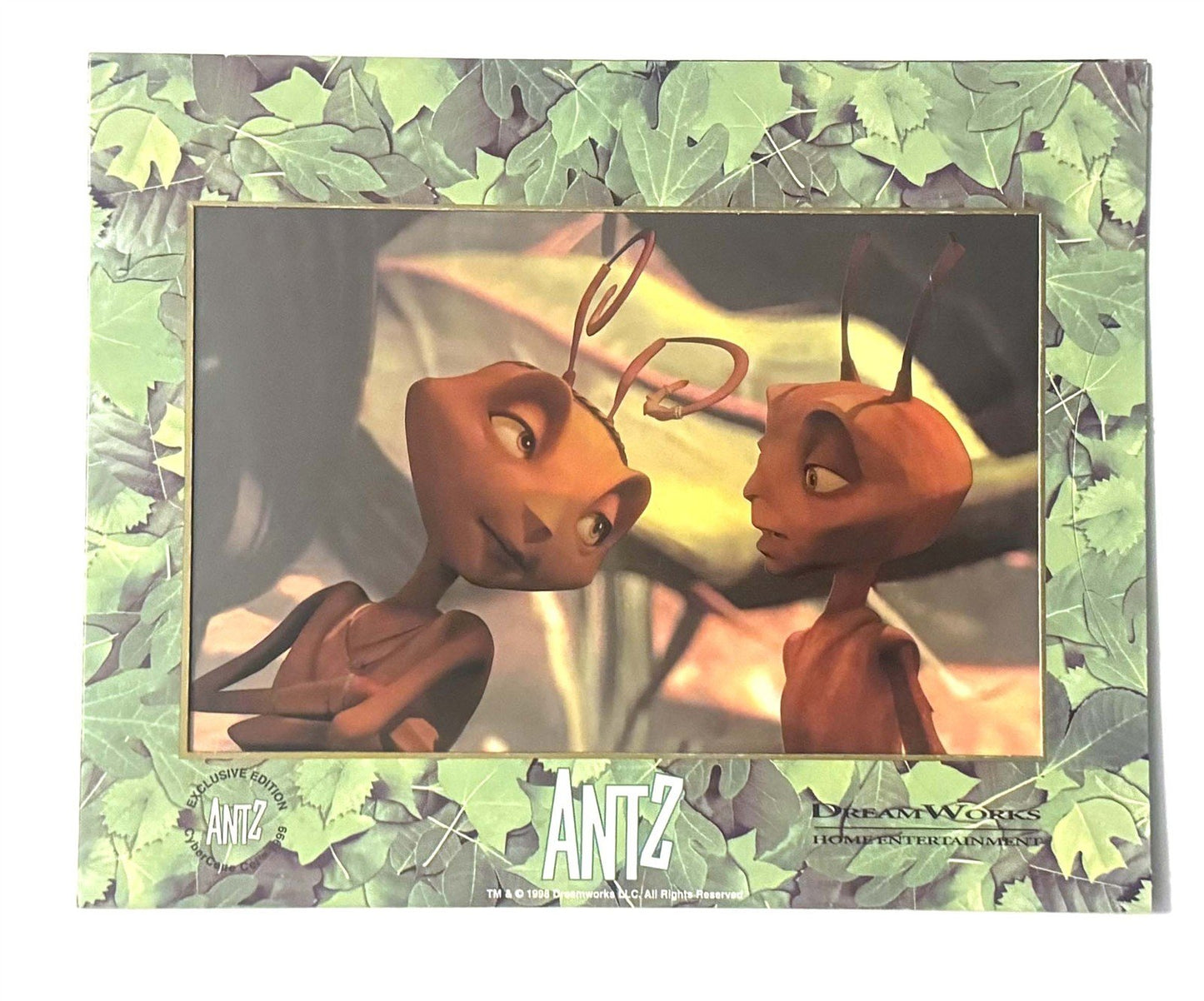 Sylvester Stallone ANTZ Sharon Stone collectible art CyberCene Cel 1998