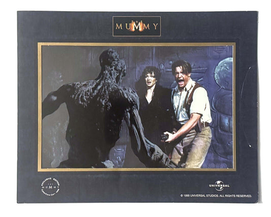 Brendan Fraser THE MUMMY Rachel Weisz collectible art CyberCene Cel 1999