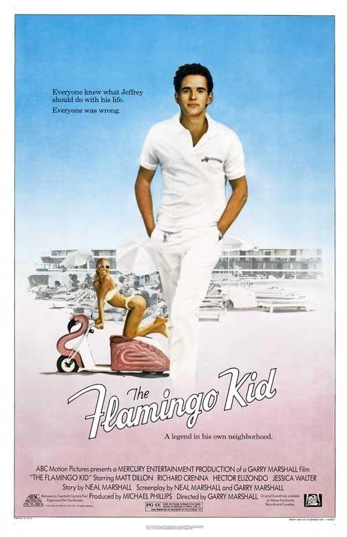 Matt Dillon THE FLAMINGO KID movie poster 11x17