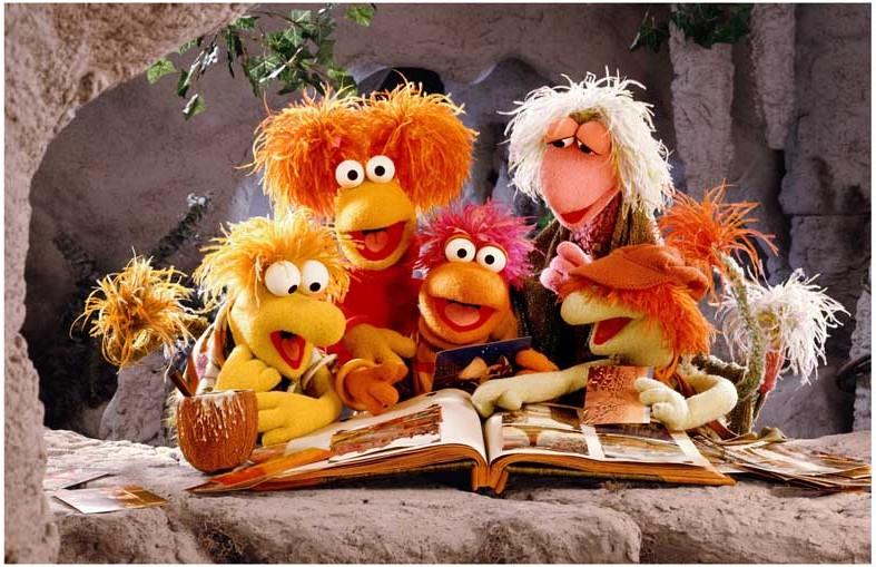 Jim Henson's FRAGGLE ROCK movie poster 17x11