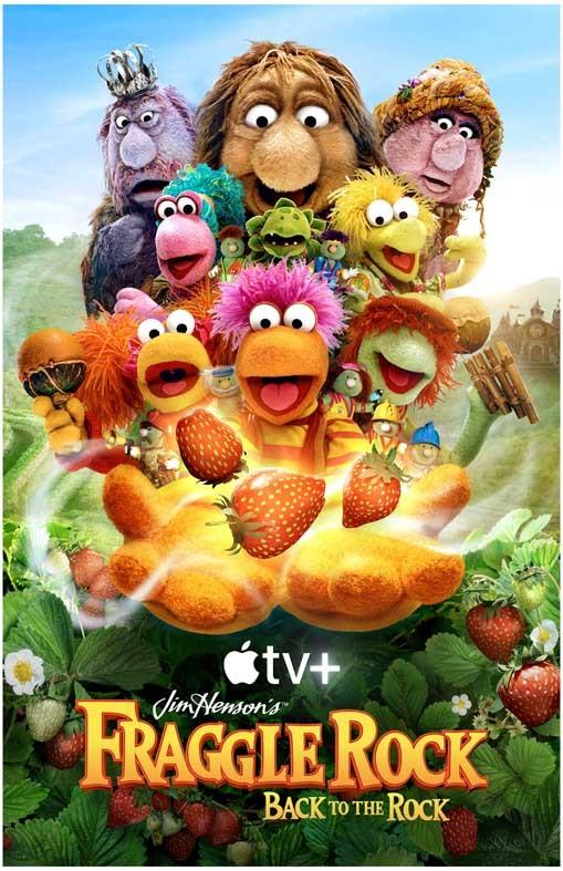 Jim Henson's FRAGGLE ROCK BACK TO THE ROCK movie poster 11x17 v2