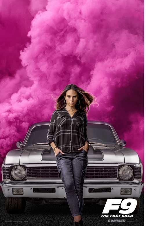 Jordana Brewster FURIOUS 9 character movie poster 11x17 F9 Fast Saga