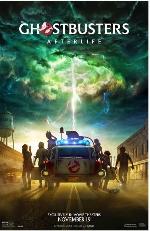 Paul Rudd GHOSTBUSTERS AFTERLIFE advance movie poster 11x17