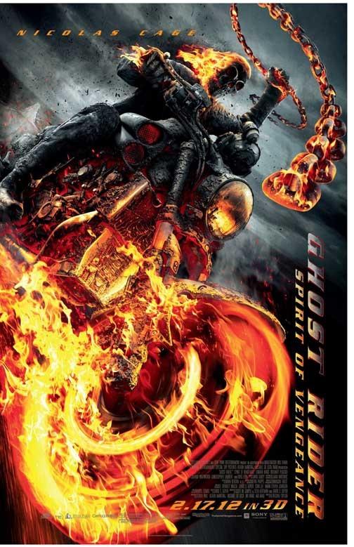 Nicolas Cage GHOST RIDER movie poster 11x17