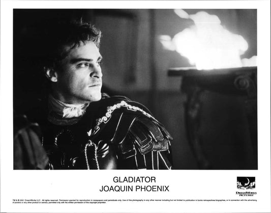 Joaquin Phoenix GLADIATOR original 10x8 press photo 2001