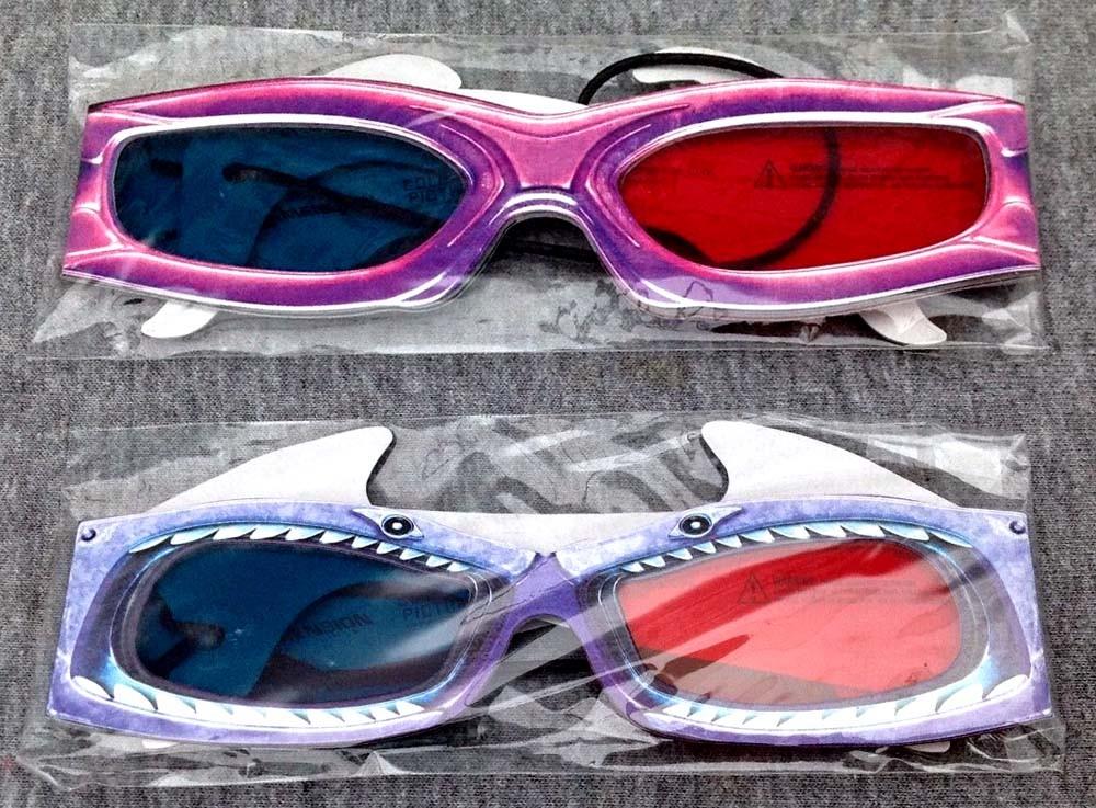 Robert Rodriguez ADVENTURES OF SHARKBOY & LAVAGIRL original 3D glasses x2