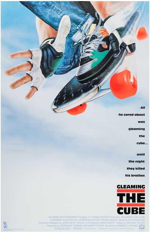 Christian Slater GLEAMING THE CUBE movie poster 11x17
