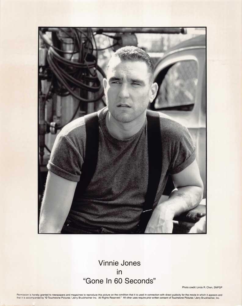 Vinnie Jones GONE IN 60 SECONDS original press photo 2000