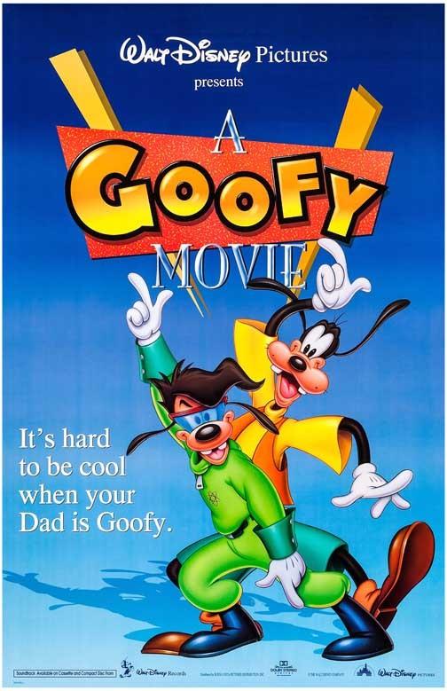 Disney A GOOFY MOVIE movie poster 11x17