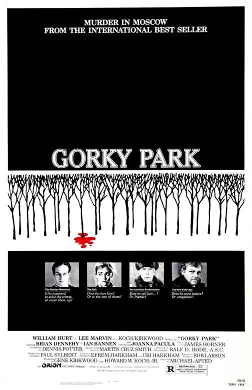 William Hurt GORKY PARK Lee Marvin movie poster 11x17
