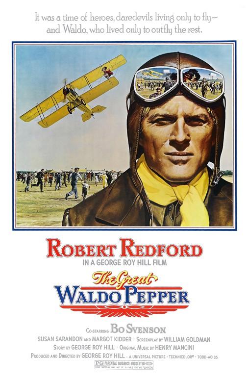 Robert Redford GREAT WALDO PEPPER Susan Sarandon movie poster 11x17