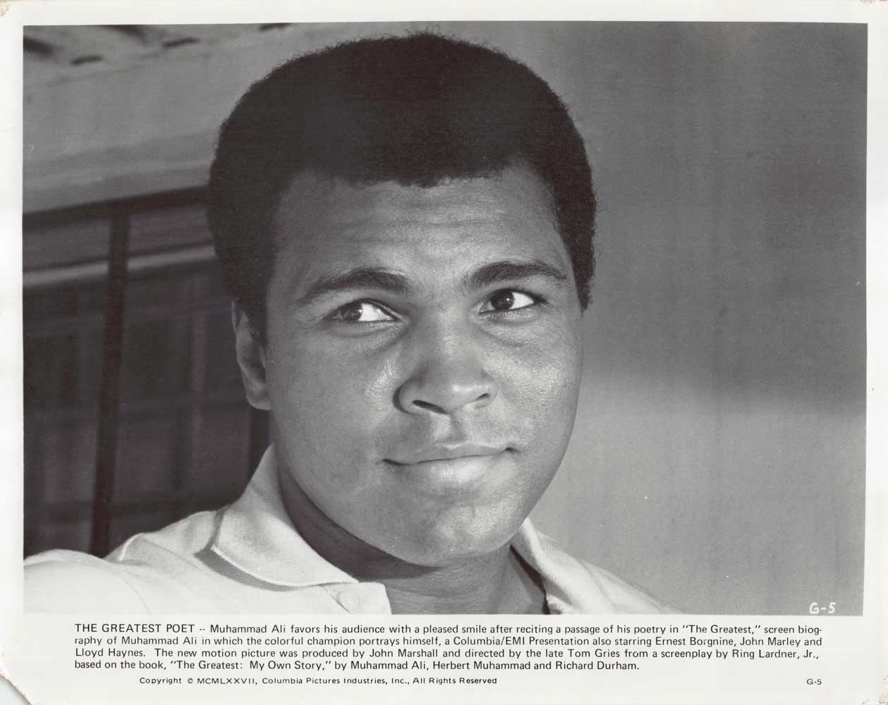 Muhammad Ali THE GREATEST MY OWN STORY original 8x10 press photos 1977