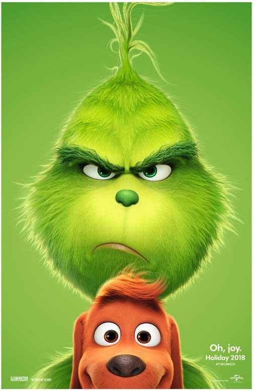Illumination Animation GRINCH advance movie poster 11x17