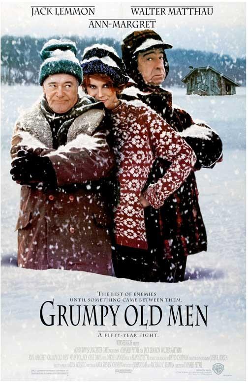 Jack Lemmon GRUMPY OLD MEN Walter Matthau Ann-Margret movie poster 11x17