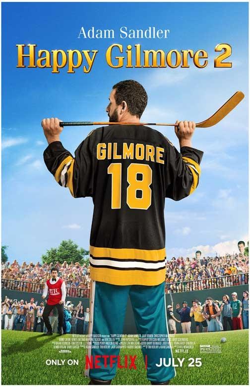 Adam Sandler HAPPY GILMORE 2 movie poster 11x17
