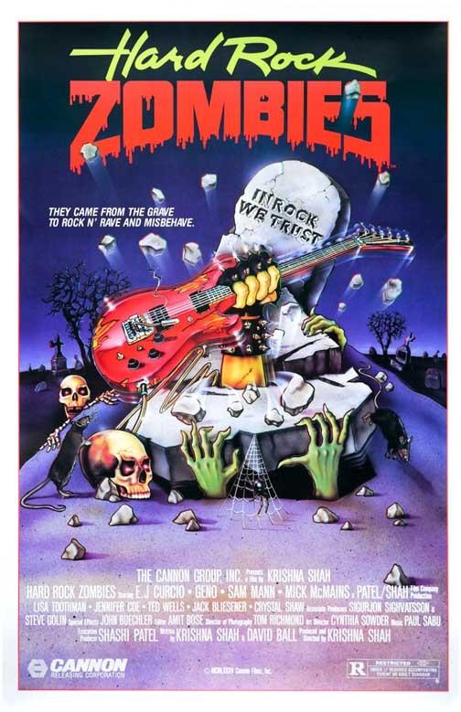 HARD ROCK ZOMBIES movie poster 11x17