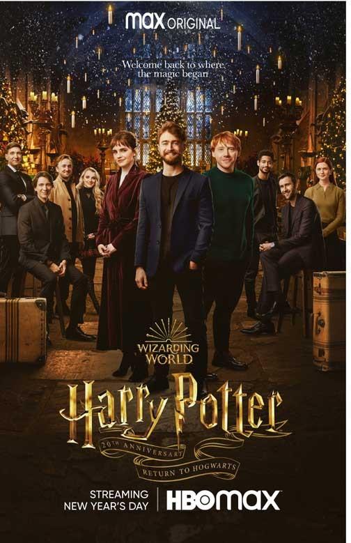 Wizarding World HARRY POTTER 20th Anniversary movie poster 11x17