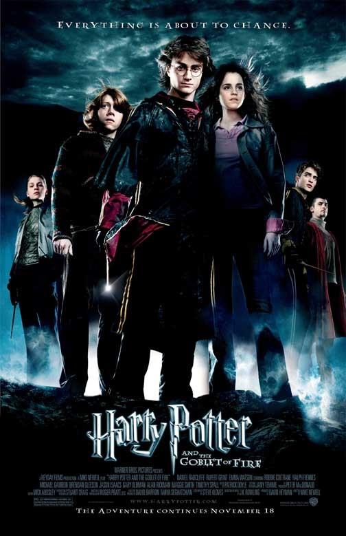 HARRY POTTER AND THE GOBLET OF FIRE movie poster 11x17