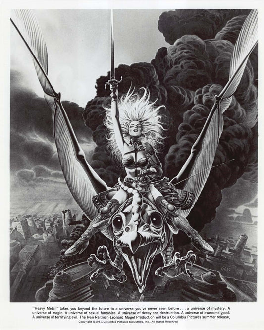 Ivan Reitman's HEAVY METAL 1981 original 8x10 press photo
