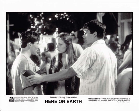 Josh Hartnett 2000 HERE ON EARTH Leelee Sobieski original 8x10 press photo