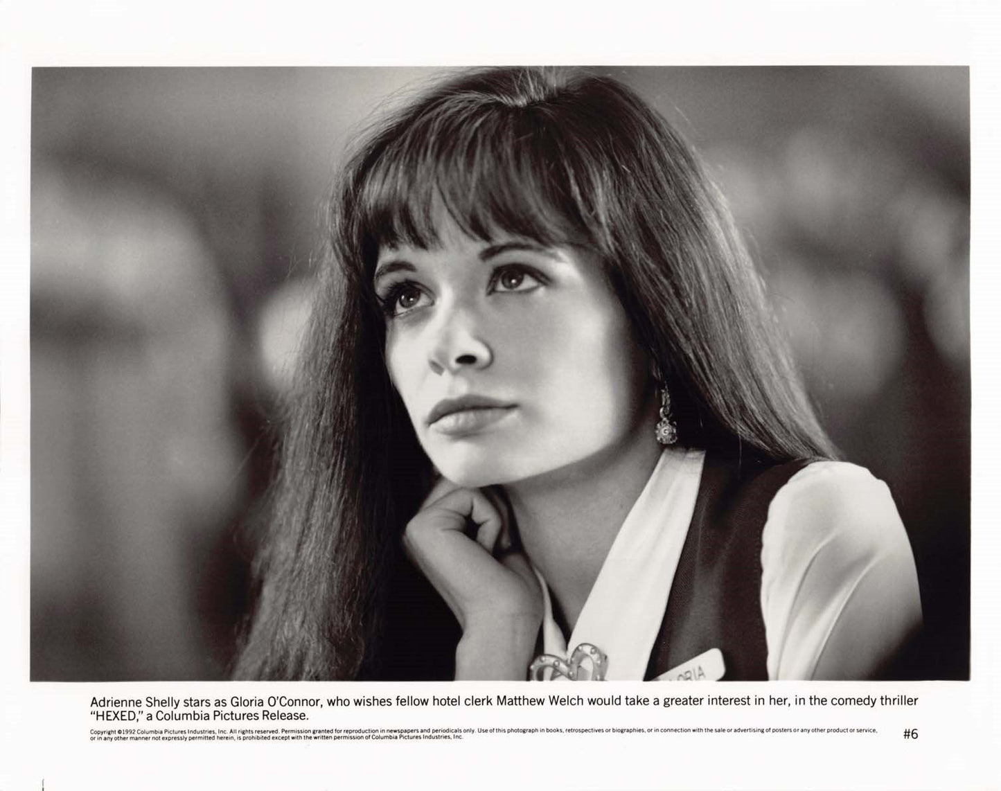 Adrienne Shelly 1992 HEXED original 8x10 press photo