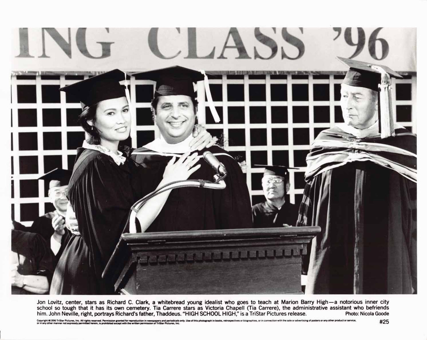 Tia Carrere HIGH SCHOOL HIGH Jon Lovitz original press photo 1996