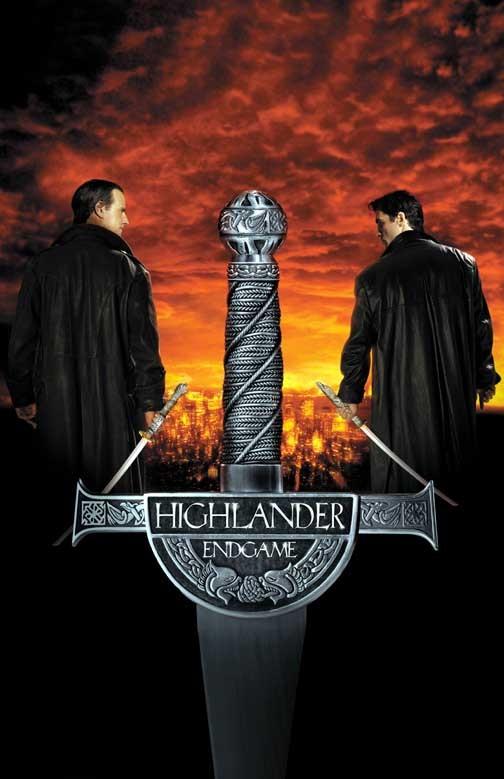 Christopher Lambert HIGHLANDER ENDGAME Adrian Paul movie poster 11x17