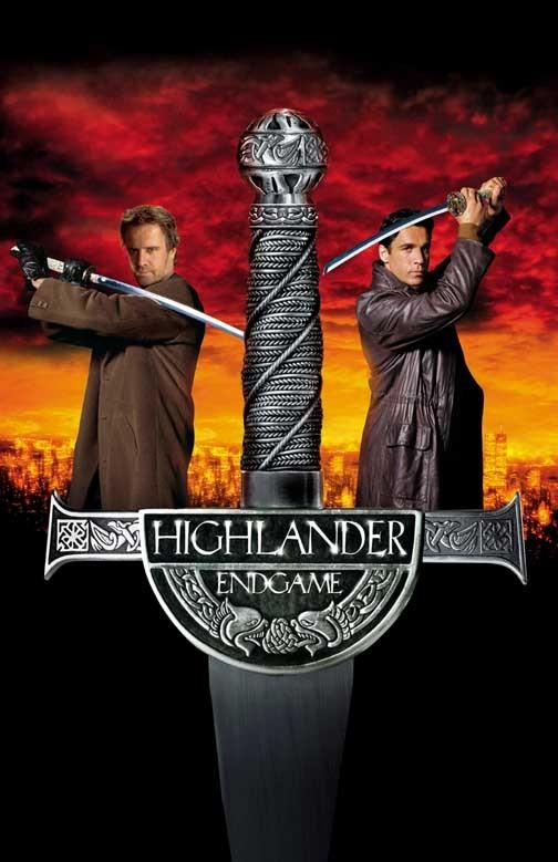 Christopher Lambert HIGHLANDER ENDGAME Adrian Paul alt movie poster 11x17