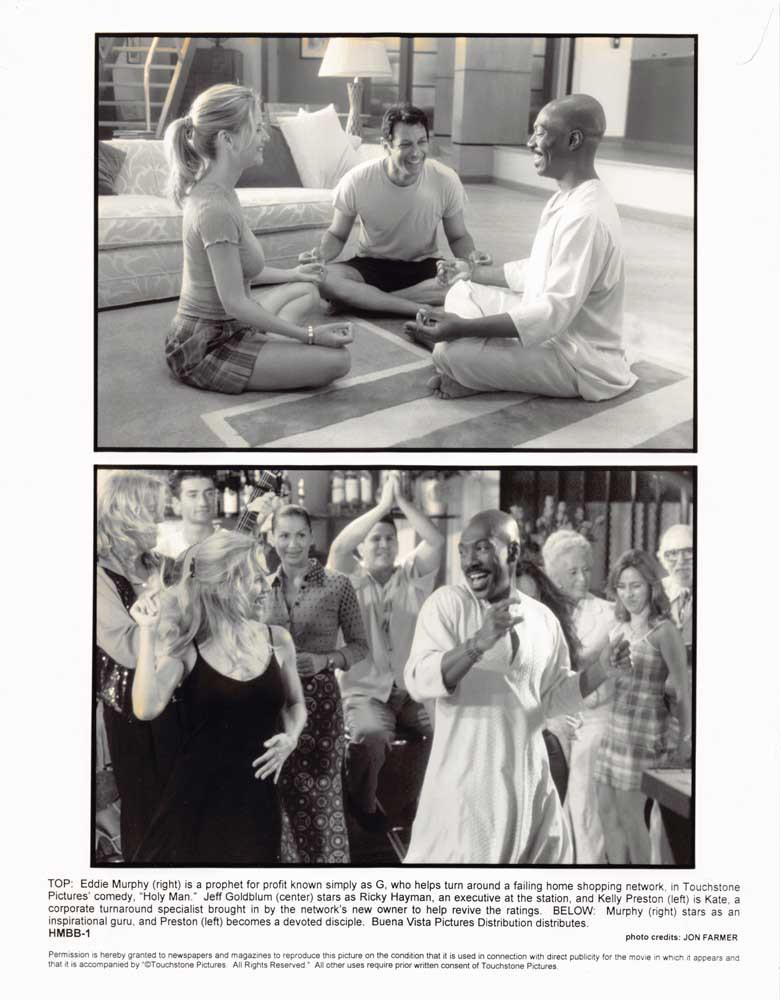 Eddie Murphy HOLY MAN Kelly Preston original 8x10 press photo