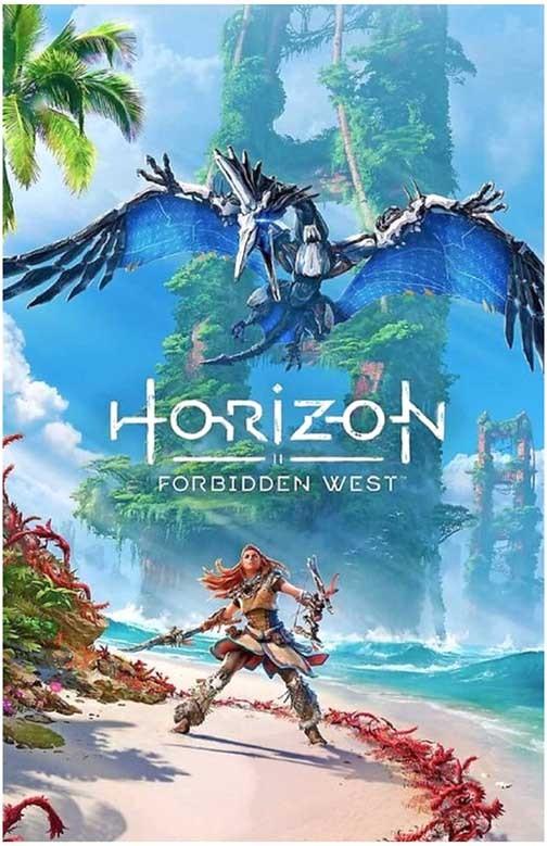 HORIZON FORBIDDEN WEST video game poster 11x17