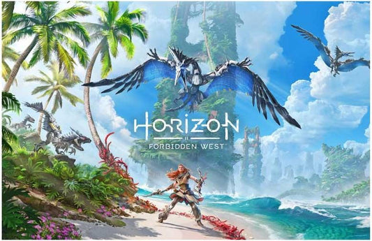 HORIZON FORBIDDEN WEST video game poster 17x11