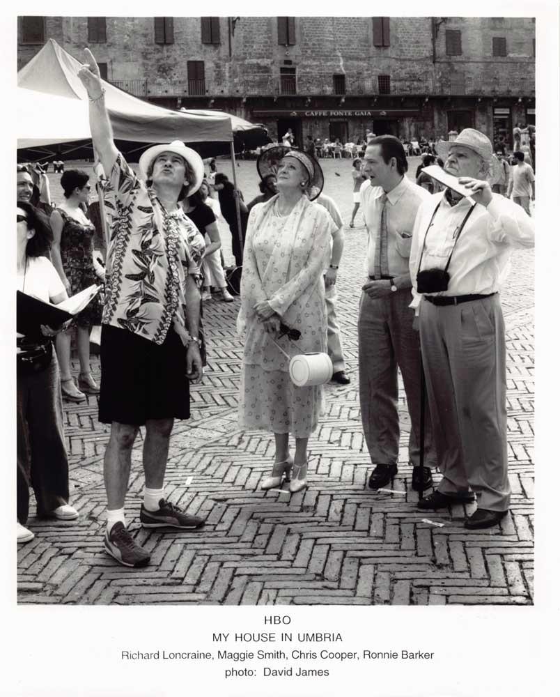 Maggie Smith MY HOUSE IN UMBRIA Chris Cooper original 8x10 press photo HBO