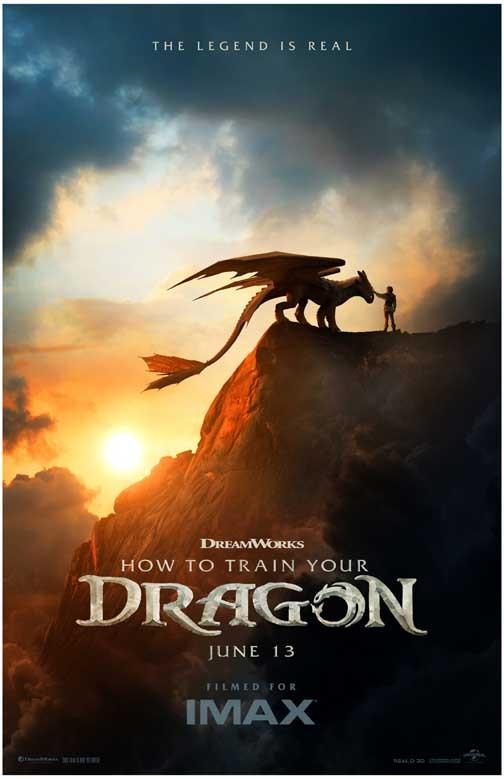 HOW TO TRAIN YOUR DRAGON advance movie poster 11x17